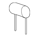 C2S34725LEG - Body: Headrest, Outer for Jaguar Image