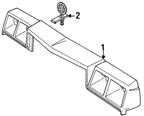 Front Panel for 1984 Buick Electra #1