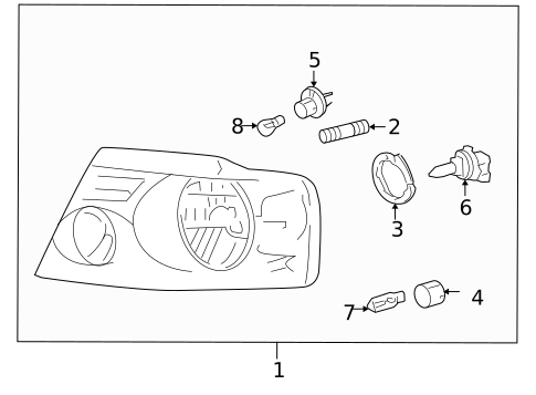 Lighting - Exterior for 2006 Lincoln Mark LT #0