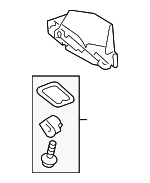 867600E070 - Electrical: Antenna Assembly for Lexus: ES250, ES300h, ES350, NX250, NX350, NX350h, NX450h+, RX350, RX450h Image