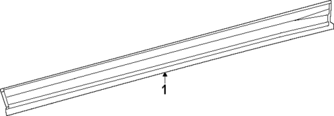 Exterior Trim - Pillars for 2024 Subaru Solterra #0
