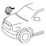 843080C010 - Electrical: Clock Spring for Toyota Image