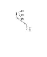 J4175376 - Rear Axle: Tie Strap for Mopar Image