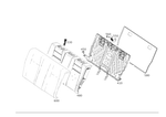 177920030464 - Rear Seat Bench: Pivot Bearing for Mercedes-Benz Image