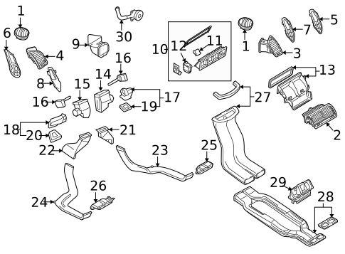 Ducts for 2013 Audi Q7 #0