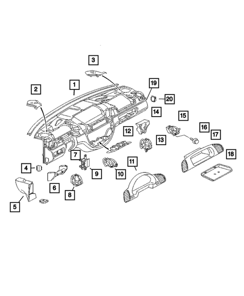 Instrument Panel for 2006 Dodge Sprinter 2500 #2