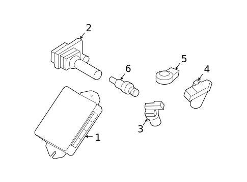 Ignition System for 2013 Subaru Tribeca #0