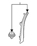 51435A23785 - : Windshield Pillar Trim for Mini: Countryman Image