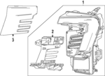 85821830 - : F Molding for GMC: Sierra EV Image