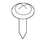 998340408 - Body: Drip Rail Bolt for Mazda Image