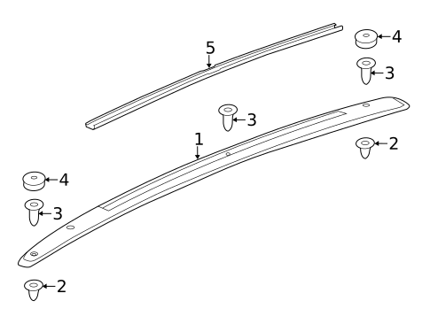 Luggage Carrier for 2011 Chevrolet Traverse #0