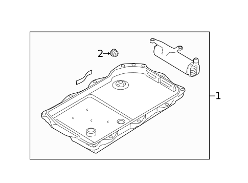 Transmission Components for 2016 BMW X3 #1