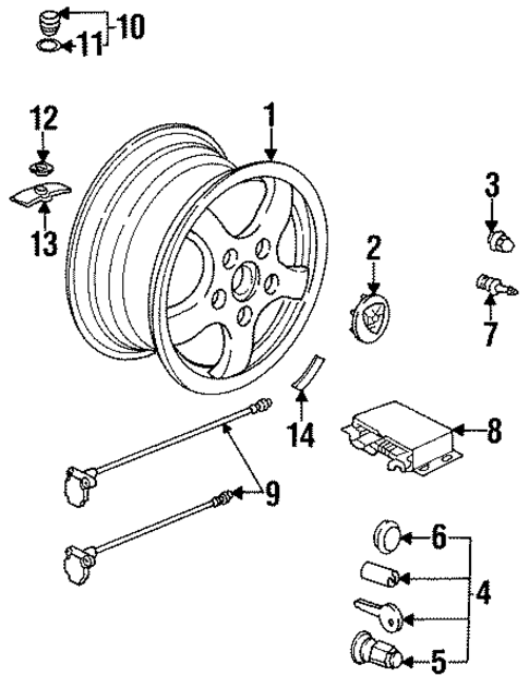 Wheels for 1994 Porsche 928 #0