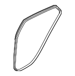 83120H9300 - Body: Weather-strip On Body for Kia: Rio Image