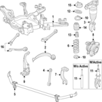 PAD411105504 - Suspension: Coil Spring for Porsche: Macan Image