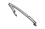 9718673211E0 - Body: Window Molding for Porsche Image