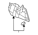 8011B772XA - Body: Side Trim for Mitsubishi: Eclipse Cross Image