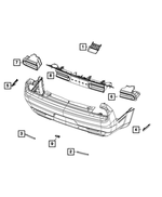 68465835AB - Electrical: Tail Stop Backup Lamp for Dodge: Challenger Image