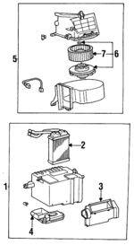 8710712480 - HVAC: Heater Core for Toyota: Corolla Image