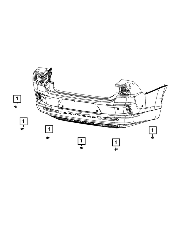 7MF58GW7AA - Electrical: Park Assist Sensor for Mopar Image