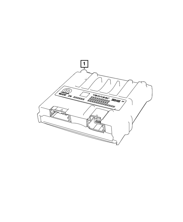 68603667AA - Electrical: Night Vision Processing Module for Mopar Image