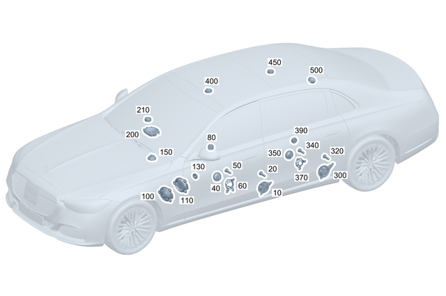 223545820164 - : Holder for Mercedes-Benz Image
