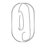 976503D100 - : 2004-2005 Hyundai XG350 - Drain Hose Grommet for Hyundai: XG350 Image