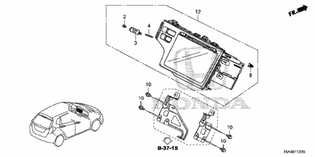 Navigation System (1) for 2015 Honda Fit #0