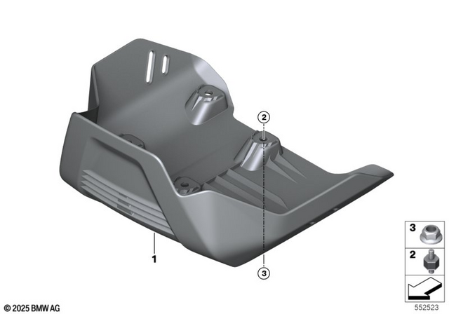 11117682158 - Engine: Vibration Damper - M8 for BMW-Motorrad Image
