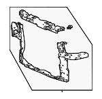60400TYAA00 - : Radiator Support for Acura Image