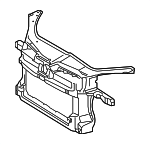 1K0805588S - Body: Radiator Support for Volkswagen Image