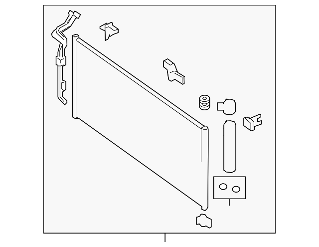 Value Advantage™ CONDENSER ASSEMBLY - Nissan (K2100-3TA1JNW)