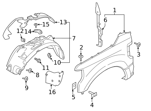 Fender & Components for 2021 Ford F-450 Super Duty #0