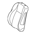 20491020937J75 - Body: Seat Back Cover for Mercedes-Benz Image