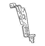 8621106110 - Electrical: Receiver Mount Bracket for Toyota Image image