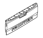 934009BY0A - Body: Tail Gate for Nissan Image