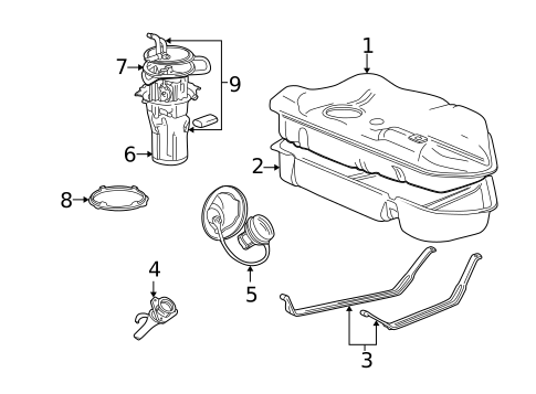Gaskets & Sealing Systems for 2007 Ford Taurus #0