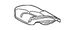 7151106830 - Body: Seat Cushion Pad for Toyota: Camry Image