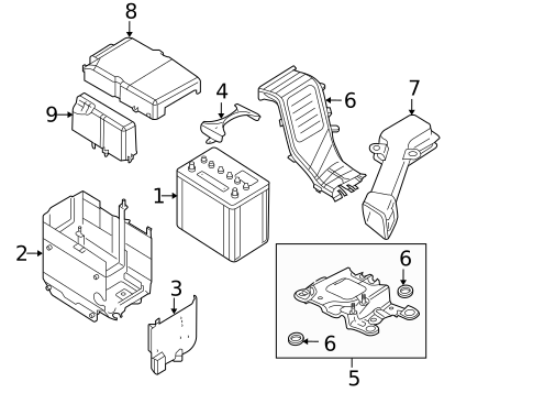 Battery for 2007 Mazda 3 #0