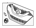623104RA0A - Body: Grille Assembly for Nissan: Maxima Image