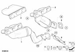 18407518676 - : Rp Exhaust Manifold With Catalytic Converter for BMW: Z4 2.5i Image