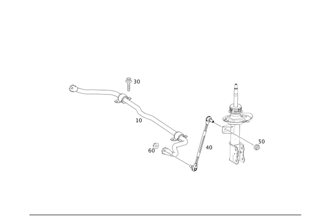 2463204611 - Springs, Suspension and Hydraulics: Torsion Bar for Mercedes-Benz: GLA250 Image image