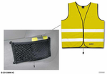 82262288693 - Retrofitting / Conversion / Accessories: BMW Warning Vest, Set of 2 for BMW: 128i, 135i, 228i, 228iX, 230i, 230iX, 318i, 318is, 320i, 320iX, 323i, 325e, 325i, 325ix, 325xi, 328d, 328dX, 328i, 328iX, 328xi, 330e, 330eX, 330i, 330iX, 330xi, 335d, 335i, 335is, 335iX, 335xi, 340i, 340iX, 428i, 428iX, 430i, 430iX, 435i, 435iX, 440i, 440iX, 524td, 525i, 528e, 530e, 530eX, 530i, 530iX, 533i, 535i, 540dX, 540i, 540iX, 640iX, 645Ci, 650i, 735i, 735iL, 740eX, 740i, 740iL, 740iX, 745i, 745Li, 750i, 750iL, 750iX, 750Li, 760i, 760Li, 840Ci, 840i, 840iX, 850Ci, 850CSi, BMW ALPINA B7, Hybrid 3, Hybrid X6, M Coupé, M235i, M235iX, M240i, M240iX, M3, M340i, M340iX, M4, M4 GTS, M5, M5 3.6, M550iX, M6, M760iX, M850iX, X1 28i, X1 28iX, X1 35iX, X2 28i, X2 28iX, X2 M35iX, X3 2.5i, X3 28dX, X3 28i, X3 28iX, X3 3.0i, X3 3.0si, X3 30eX, X3 30i, X3 30iX, X3 35iX, X3 M40iX, X4 28iX, X4 35iX, X4 M40iX, X5 3.0i, X5 3.0si, X5 3.5d, X5 35dX, X5 35i, X5 35iX, X5 4.4i, X5 4.6is, X5 4.8i, X5 4.8is, X5 40eX, X5 40i, X5 40iX, X5 45eX, X5 50iX, X5 M, X5 M50iX, X6 35i, X6 35iX, X6 40i, X6 40iX, X6 50iX, X6 M, X6 M50iX, X7 40iX, X7 50iX, X7 M50iX, Z4 2.5i, Z4 28i, Z4 3.0i, Z4 3.0si, Z4 30i, Z4 35i, Z4 35is, Z4 M3.2, Z4 M40i Image image