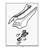 92401J3010 - : Tail Lamp Assembly for Hyundai: Veloster, Veloster N Image