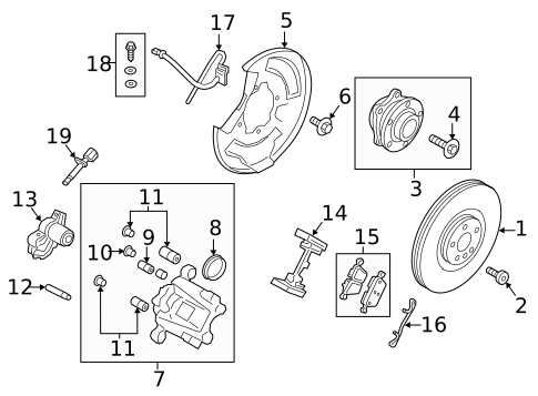 Rear Brakes for 2019 Volvo XC90 #9