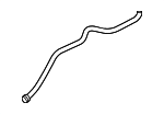 99710680902 - Cooling System: Return Tube for Porsche: 911 Image
