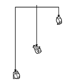99610641773 - Cooling System: Intake Tube Support for Porsche: 911 Image