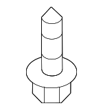 9015960603 - Body: Bumper Cover Bolt for Lexus: GS450h, GX460, GX470, IS F, IS250, IS350, LS600h, LX570, LX600, LX700h, NX200t, NX300, RC F Image