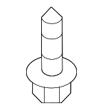 9015960498 - Body: Bumper Cover Screw for Lexus: ES300h, ES350, GS F, GS Turbo, GS200t, GS300, GS350, GS430, GS450h, GS460, IS F, IS200t, IS250, IS300, IS350, LS430, LS460, LS600h, RC F, RC200t, RC300, RC350, RX350, RX350L, RX450h, RX450hL Image