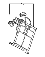 89410Q5001 - Body: Seat Back Frame for Kia: Seltos Image